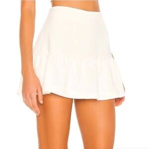 Amanda Uprichard Gabbie Skort Ivory